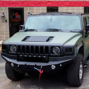 Road Armor - Road Armor 11000B Dakar Winch Front Bumper for Hummer H2 2003-2009 - Image 2