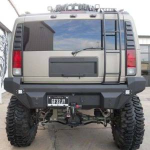 Road Armor - Road Armor 12000B Dakar Non-Winch Rear Bumper for Hummer H2 2003-2009 - Image 2