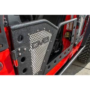 DV8 Offroad - DV8 Offroad RDJL-01 Rock Door with Perforated Aluminum Mesh for Jeep Wrangler JL 2018-2020 - Image 4