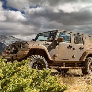 Road Armor - Road Armor 512R0B Stealth Winch Front Bumper with Square Light Holes for Jeep Wrangler JK 2007-2018 - Image 5