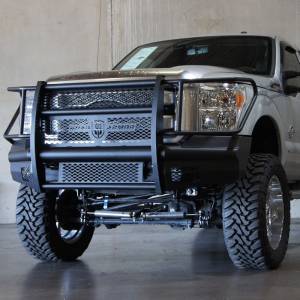 Road Armor - Road Armor 611VF6B Vaquero Non-Winch Front Bumper with Full Guard for Ford F250/F350/F450 2011-2016 - Image 3