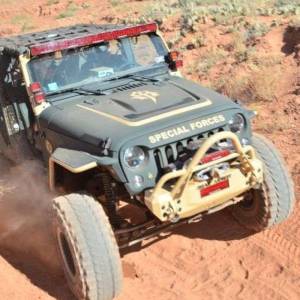 Road Armor - Road Armor 509R4B Stealth Winch Front Bumper with Stinger Guard and Square Light Ports for Jeep Wrangler JK 2007-2018 - Image 2