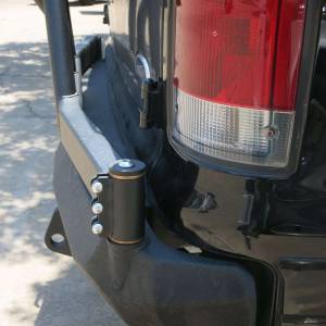 Road Armor - Road Armor 61208B Stealth Winch Rear Bumper with Tire Carrier for Ford Excursion 1999-2007 - Image 3