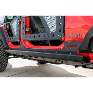 DV8 Offroad - DV8 Offroad SRJL-06 Rocker Guards with Rock Skins for Jeep Wrangler JL 2018-2020 - Image 3