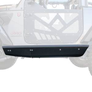 DV8 Offroad - DV8 Offroad SRJL-21 Boatside Rock Sliders for Jeep Wrangler JL 2018-2020 - Image 2