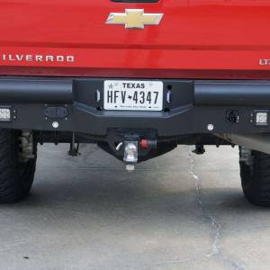 Road Armor - Road Armor 315VR0B Vaquero Non-Winch Rear Bumper for Chevy Silverado 2500 HD/3500 HD 2015-2019 - Image 2