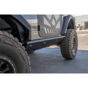 DV8 Offroad - DV8 Offroad SRJL-21 Boatside Rock Sliders for Jeep Wrangler JL 2018-2020 - Image 4