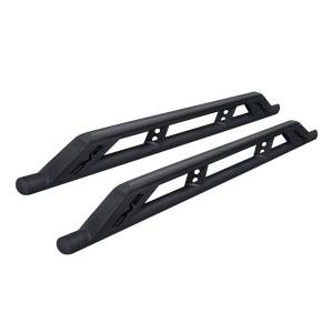 DV8 Offroad SRJL-23 Tubular Rock Sliders with Plated End Caps for Jeep Wrangler JL 2018-2020