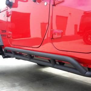 DV8 Offroad - DV8 Offroad SRSOTB-01 Rock Sliders for Jeep Wrangler JK 2007-2017 - Image 4