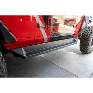 DV8 Offroad - DV8 Offroad SRSOTB-10 Rock Slider Steps for Jeep Wrangler JK 2007-2017 - Image 4