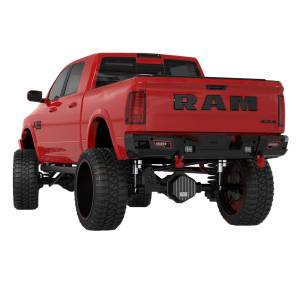 Road Armor - Road Armor 4102DR-B0-P2-MD-BH Identity Shackle Rear Bumper with ID Mesh for Dodge Ram 2500/3500 2010-2018 - Image 2