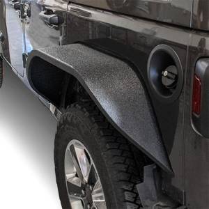 DV8 Offroad - DV8 Offroad FDJL-04 Wide Flat Fenders for Jeep Wrangler JL 2018-2020 - Image 3