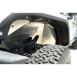 DV8 Offroad - DV8 Offroad INFEND-01FR Front Inner Fenders for Jeep Wrangler JK 2007-2018 - Image 2