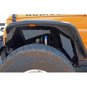 DV8 Offroad - DV8 Offroad INFEND-02FB One Piece Front Inner Fenders for Jeep Wrangler JK 2007-2018 - Image 2