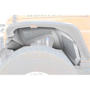 DV8 Offroad INFEND-02FR One Piece Front Inner Fenders for Jeep Wrangler JK 2007-2018