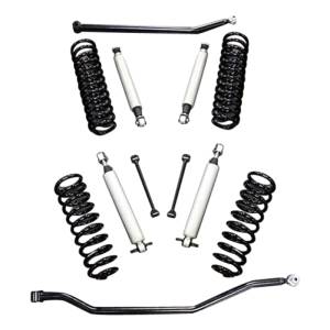 DV8 Offroad RockRunner 3.5" Front and Rear Rock Runner Suspension Lift Kit for Jeep Wrangler JK 2007-2018