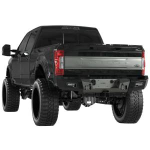 Road Armor - Road Armor 6172DR-A0-P2-MR-BH Identity Non-Shackle Rear Bumper with Beauty Ring Mesh for Ford F250/F350/F450 2017-2018 - Image 3