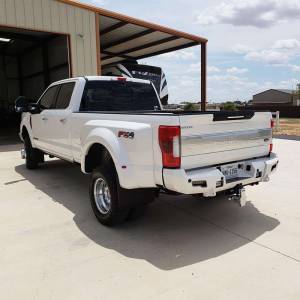 Road Armor - Road Armor 6172DR-B0-P2-MD-BH Identity Shackle Rear Bumper with ID Mesh for Ford F250/F350/F450 2017-2018 - Image 4