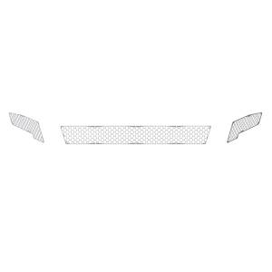 Road Armor 2DFMH Identity Front Bumper Hyve Mesh