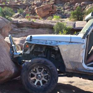 Road Armor - Road Armor JK301 Stealth Front Bumper Body Armor 2 Door Rocker Panels for Jeep Wrangler JK 2007-2017 - Image 2