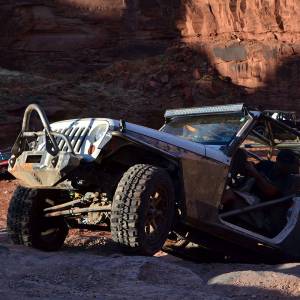 Road Armor - Road Armor JK301 Stealth Front Bumper Body Armor 2 Door Rocker Panels for Jeep Wrangler JK 2007-2017 - Image 5