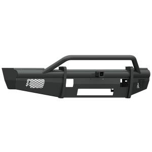Road Armor 608VF24B Vaquero Non-Winch Front Bumper with Pre-Runner Guard and 2" Receiver for Ford F250/F350/F450 2008-2010