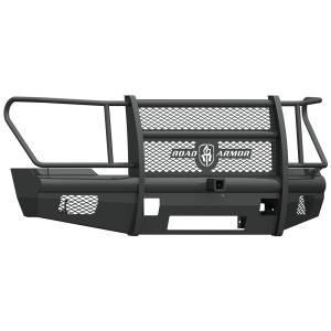Road Armor 611VF26B Vaquero Non-Winch Front Bumper with Full Guard and 2" Receiver for Ford F250/F350/F450 2011-2016