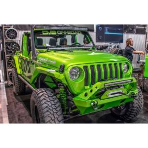 DV8 Offroad - DV8 Offroad LBJL-03 Hood LED Light Bar Bracket for Jeep Wrangler JL 2018-2020 - Image 3