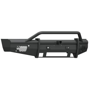Road Armor 315VF24B Vaquero Non-Winch Front Bumper with Pre-Runner Guard and 2" Receiver for Chevy Silverado 2500 HD/3500 HD 2015-2019