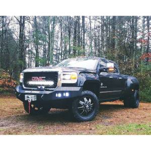 Road Armor - Road Armor 215R0B Stealth Winch Front Bumper with Square Light Holes for GMC Sierra 2500 HD/3500 HD 2015-2019 - Image 2