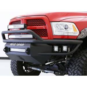 Road Armor - Road Armor SA4084B Sahara Winch Front Bumper with Pre-Runner Guard for Dodge Ram 2500/3500/4500/5500 2010-2018 - Image 4