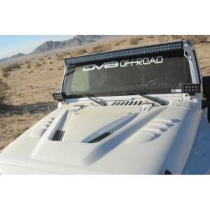 DV8 Offroad - DV8 Offroad HDFB07 Fiberglass Hood for Jeep Wrangler JK 2007-2018 - Image 2