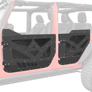 DV8 Offroad HDJL-01 Aluminum Half Door for Jeep Wrangler JL 2018-2020