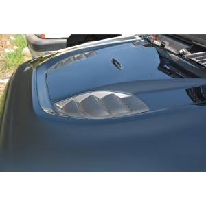 DV8 Offroad - DV8 Offroad HDMB07-TA 10th Anniversary Hood for Jeep Wrangler JK 2007-2016 - Image 3