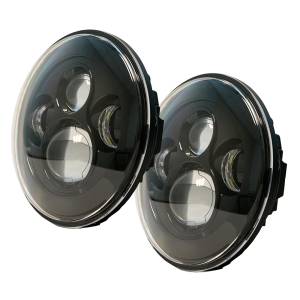 DV8 Offroad HL7JK-01 LED Projector Headlights for Jeep Wrangler JK 2007-2018