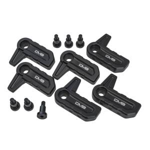 DV8 Offroad HTJL-H Billet T-Handles for Jeep Wrangler JL 2018-2020