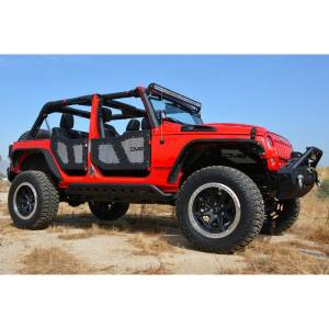 DV8 Offroad - DV8 Offroad RDSTTB-FMS Front Mesh Replacement Screen Kit for Jeep Wrangler JK 2007-2018 - Image 3