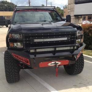 Addictive Desert Designs - ADD F347355000103 HoneyBadger Front Bumper for Chevy Silverado 2500/3500 2015-2019 - Image 4