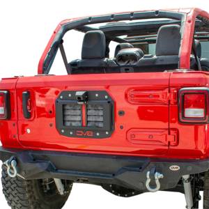 DV8 Offroad - DV8 Offroad TSJL-02 Spare Tire Delete Kit with Camera Housing for Jeep Wrangler JL 2018-2019 - Image 3