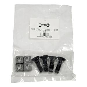 DV8 Offroad WMK12K Winch Mounting Kit for Jeep Wrangler JK 2007-2018