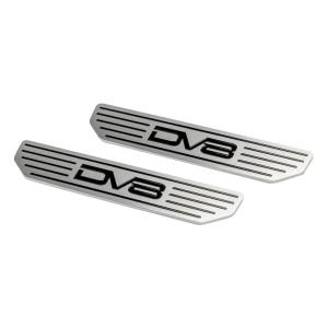 DV8 Offroad D-JL-180014-SIL4 4 Rear Sill Plates with DV8 Logo for Jeep Wrangler JL 2018-2020