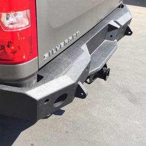 DV8 Offroad - DV8 Offroad RBCS2-01 Rear Bumper for Chevy Silverado 2500/3500 2011-2014 - Image 2