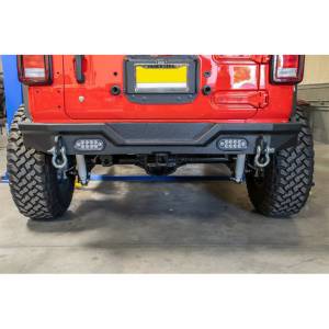 DV8 Offroad - DV8 Offroad RBJL-03 High Clearance Rear Bumper with Sensor Holes for Jeep Wrangler JL 2018-2020 - Image 2