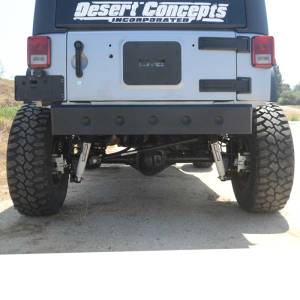 DV8 Offroad RBSTTB-08 Stubby Rear Bumper for Jeep Wrangler JK 2007-2018