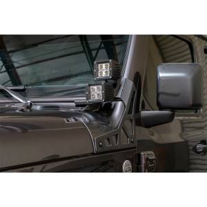 DV8 Offroad - DV8 Offroad LBJL-02 A Pillar Pod LED Light Mount for Jeep Wrangler JK 2018-2020 - Image 2