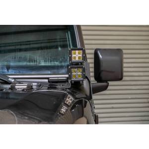 DV8 Offroad - DV8 Offroad LBJL-02 A Pillar Pod LED Light Mount for Jeep Wrangler JK 2018-2020 - Image 5