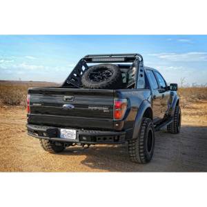 ADD R0122812801NA Dimple "R" Rear Bumper with Backup Sensor Holes for Ford Raptor 2010-2014