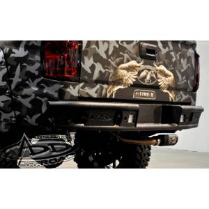 ADD R2822912801NA Dimple R Rear Bumper for Chevy Silverado 1500 2014-2018
