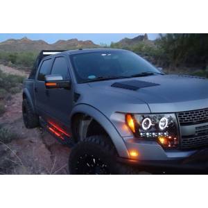 Addictive Desert Designs - ADD S011192710103 Stealth Fighter Side Steps for Ford Raptor Super Crew 2010-2014 - Image 2