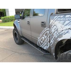 Addictive Desert Designs - ADD S01351NA01NA Standard Rock Slider Side Steps for Ford Raptor Super Cab 2010-2014 - Image 2